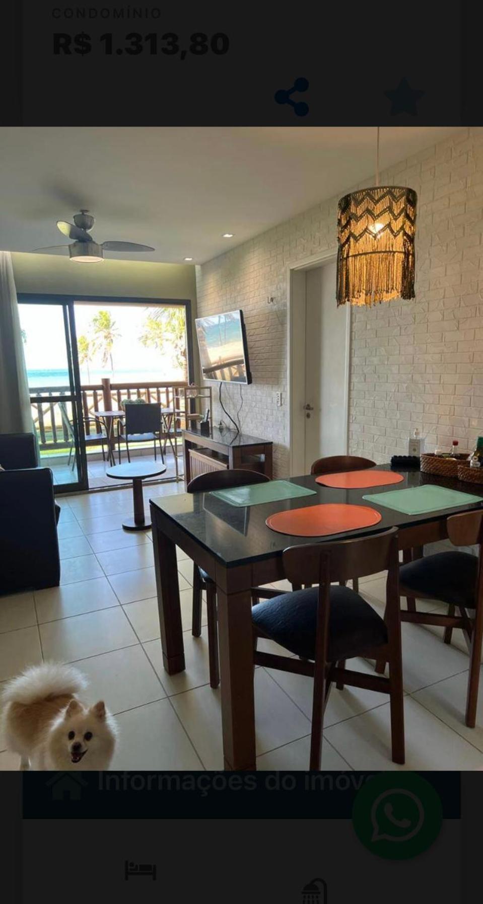 Vg Sun Bangalo P Cumbuco Fronte Mare 5 M Dal Mare Apartment Ngoại thất bức ảnh