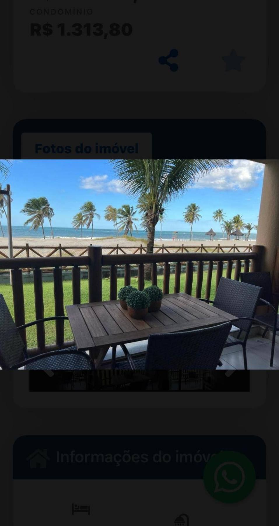 Vg Sun Bangalo P Cumbuco Fronte Mare 5 M Dal Mare Apartment Ngoại thất bức ảnh
