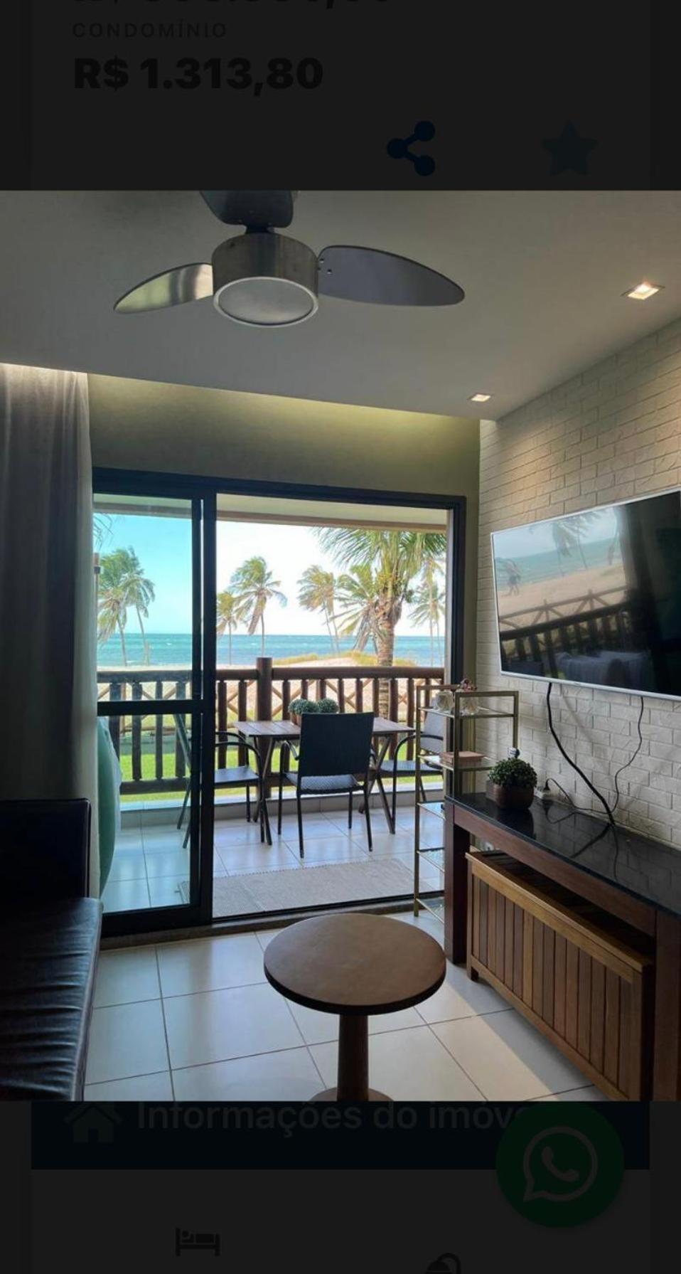 Vg Sun Bangalo P Cumbuco Fronte Mare 5 M Dal Mare Apartment Ngoại thất bức ảnh